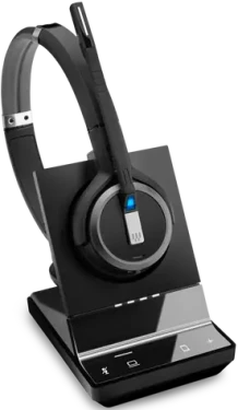 EPOS IMPACT SDW 5063 černá / bezdrátová náhlavní soustava / mikrofón / bluetooth / USB (1001017)
