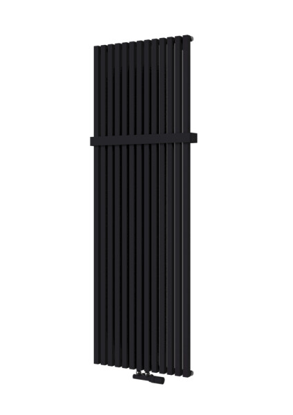Radiátor pro ústřední vytápění ISAN Octava 150x46,2 cm černá DOCT15000462CSM DOCT15000462CSM