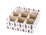 Chic Antique Dárková krabice Nutcrackers White – set 3 ks, bílá barva, papír