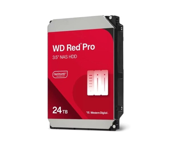 WD RED Pro NAS WD241KFGX 24TB, SATA III 3.5", 512MB 7200RPM, 287MB/s, CMR EDF_8100633