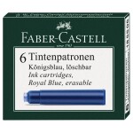 Faber - Castell Inkoustové bombičky krátké - modré 6 ks