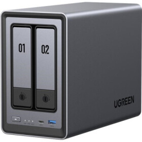 UGREEN NASync DXP2800 (4C/IntelN100/3,4GHz/8GBRAM/2xSATA/2xM.2/1x2,5GbE/2xUSB2.0/2xUSB3.2/1xUSB-C/HDMI) EDF_1146184