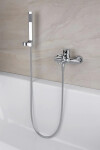Vanová baterie SAT Cube Way bez sprchového setu 150 mm chrom CU222 CU222