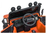 Mamido Dětské elektrické autíčko Land Rover Defender 110 SVX Concept oranžové