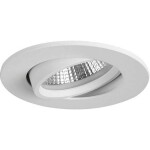 Paulmann 92907 Whirl LED vestavné svítidlo, LED, pevně vestavěné LED, 4.9 W, hliník (kartáčovaný), saténová, sada 3 ks