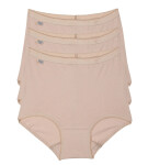 Dámské kalhotky 3 pack Basic maxi beige - Sloggi béžová XXL