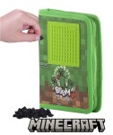 PIXIE CREW MINECRAFT Školní penál jednopatrový / 14.5x19.2x2.7cm (1009PXA-04-35)