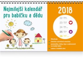 Nejmilejší kalendář pro babičku a dědu 2018