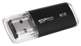 Silicon Power Ultima-II 8 GB černá / Flash disk / USB 2.0 (SP008GBUF2M01V1K)