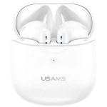 USAMS US-IA04 TWS bílá / Bezdrátová sluchátka do uší / Bluetooth 5.0 (Usa000893)