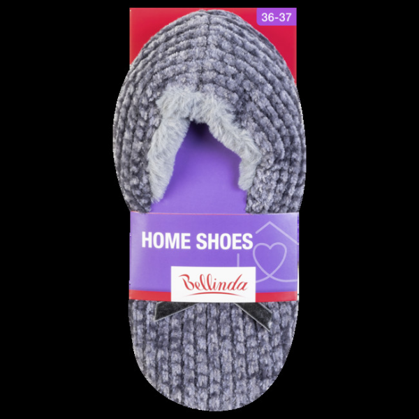 Domácí bačkůrky HOME SHOES - BELLINDA - šedá 38 - 39