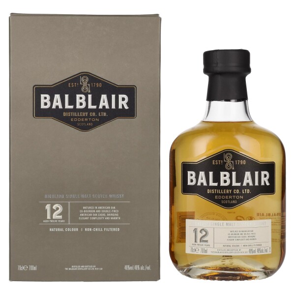 Balblair 12y 46% 0,7 l (karton)