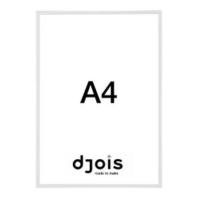 Djois magnetický rámeček - Display Frame, A4, bílý, 1 ks