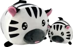 Magic Baby Zebra - maminka s mláďátkem - set plyšových hraček 20 a 40 cm