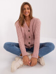Dámský svetr Jumper BA SW 8001-1.82P růžový - FPrice UNI