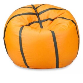 FRONTI Sedací vak - míč basketballový - oranžový