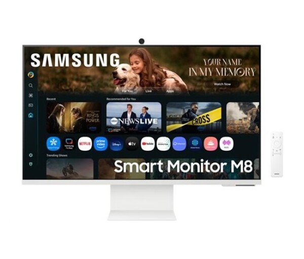 SAMSUNG MT LED LCD 32" Smart Monitor M8 (M80F) VA, UHD, 60hz, 4ms, hdmi, usb-c, speaker, pivot EDF_10619746