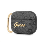 Guess 4G Script PC/PU Pouzdro pro Apple AirPods Pro GUAP4GSMK