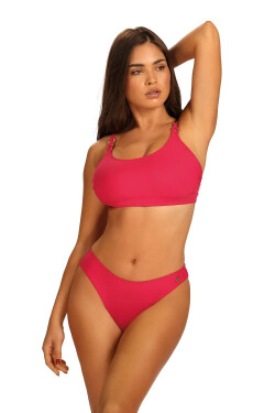 Dámské dvoudílné plavky Bayamon 3 růžové - Self XL