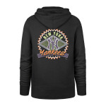 47 Brand Pánská Mikina New York Yankees New York Yankees Imprint Backer 47 BURNSIDE HOOD Graphite Velikost: