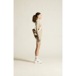 Craft Triko s dlouhým rukávem Collective Rib Cropped T-Shirt Women 1916014-608000 - Běžecký top CRAFT Collective Rib Cropped LS - hnědá Velikost textilu: M-L