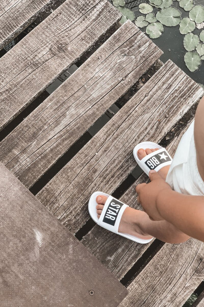 Nazouváky Dětská Big Star DD374154 Bílé 31