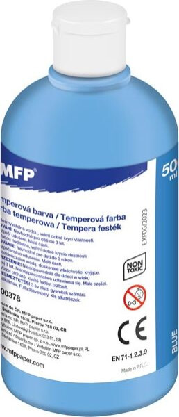 Temperové barvy 500ml modrá světlá