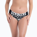 Dámské plavkové kalhotky Nikita Bottom 8458-0 černobílá - Anita Classix 38