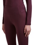 Dámské merino spodky ICEBREAKER Wmns Merino 200 Oasis High Rise Leggings, Dark Berry velikost: M