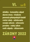 Zákony VI-B/2022 odpady obaly