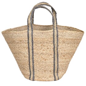 Garden Trading Jutová taška Market Blue, přírodní barva, textil
