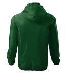 Windy větrovka unisex lahvově zelená S