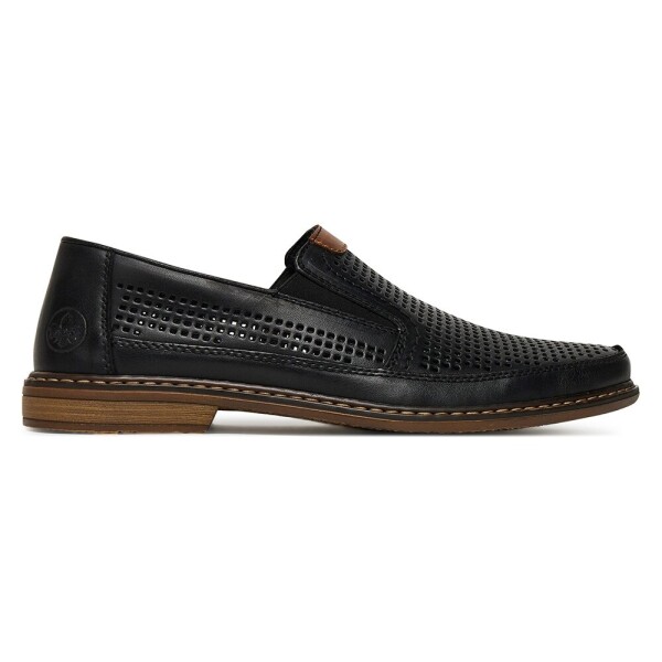 Polobotky Rieker 13459-00 Přírodní kůže (useň) - Lícová