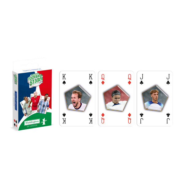 Hrací karty Waddingtons World Football Stars