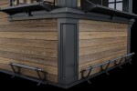 KETER DECO BAR DUO domek - Walnut