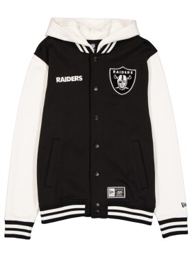 New Era Pánská bunda Las Vegas Raiders NFL Letterman Hooded Velikost: S