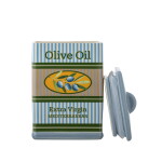 Bloomingville Keramická dóza Stefano Olive Oil 1 l, modrá barva, keramika