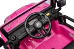 Mamido Elektrické autíčko Jeep 4Speed 4x45W růžové