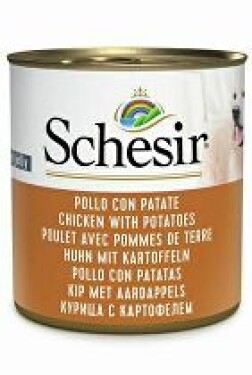 Schesir Dog konz. Adult kuře/brambory 285g