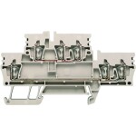 Weidmüller Z-series, Feed-through terminal, Rated cross-section: 2,5 mm², Tension clamp connection, Wemid, Dark Beige, ZDU 2.5 1608510000-100 100 ks