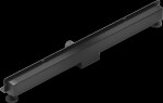 MEXEN - Flat žlab ke stěně 2v1 stěna 80 cm černá 1730080