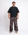 Carhartt WIP Fletcher Pant Camo Feather Tree, Black S