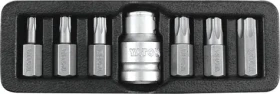 YATO YT-0416 / Sada bitů 7 ks TORX s otvorem (YT-0416)