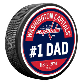 Mustang Puk Washington Capitals NHL #1 Dad Textured Puck