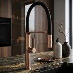 REA - Kuchyňská baterie Lago Brush Copper REA-B9337