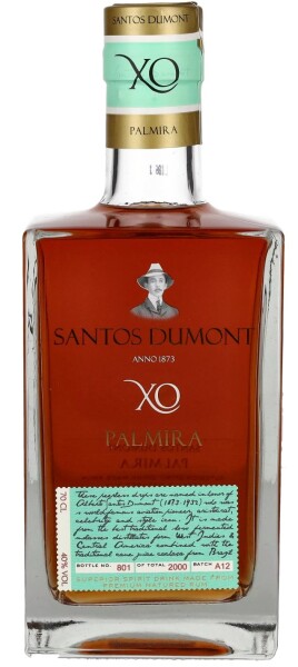 Santos Dumont Palmira XO Elixir Rum 40% 0,7 l (holá lahev)