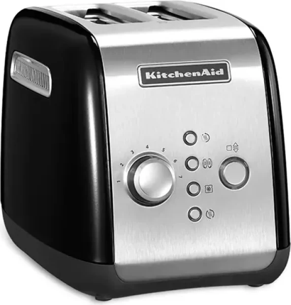 KitchenAid 5KMT221 černá / Topinkovač / 2 toasty / 1100 W (5KMT221EOB)
