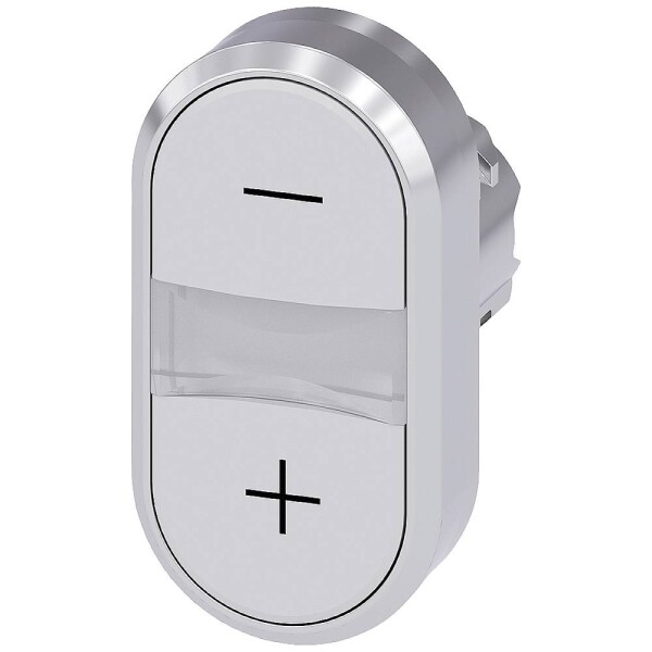 Siemens 3SU1050-3AB66-0AL0, 3SU10503AB660AL0 dvojitý tlakový spínač, 22.3 mm, 1 ks