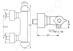 HANSA - Medipro Termostatická sprchová baterie, Thermo Cool, chrom 58080201