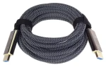 PremiumCord Ultra High Speed HDMI 2.1 optický fiber 50m / Kabel HDMI / 8K@60Hz / zlacené konektory (kphdm21t50)